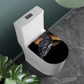 Leiopython Snake Print Toilet Lid Cover