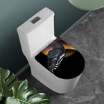 Leiopython Snake Print Toilet Lid Cover