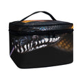 Leiopython Snake Print Travel Makeup Bag