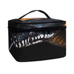 Leiopython Snake Print Travel Makeup Bag
