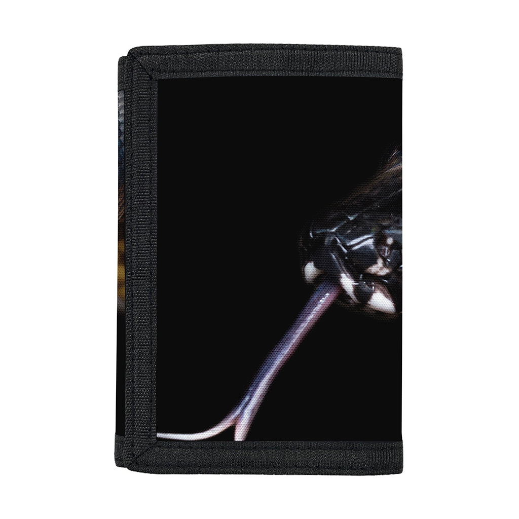 Leiopython Snake Print Trifold Wallet