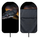 Leiopython Snake Print Waterproof Car Seat Cover