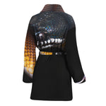 Leiopython Snake Print Women's Bathrobe