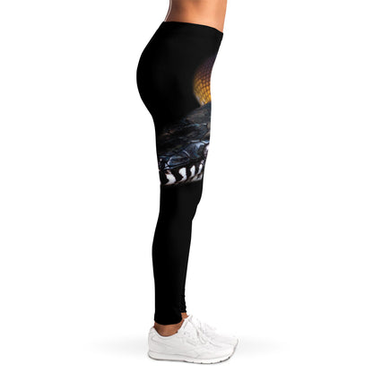 Leiopython Snake Print Women's Leggings