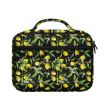 Lemon And Flower Pattern Print Briefcase Bible Bag