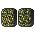 Lemon And Flower Pattern Print Handle Covers