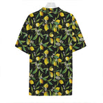 Lemon And Flower Pattern Print Hawaiian Shirt