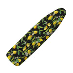 Lemon And Flower Pattern Print Ironing Board Cover