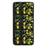 Lemon And Flower Pattern Print Refrigerator Handle Covers