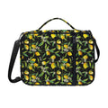 Lemon And Flower Pattern Print Shoulder Strap Bible Bag