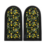 Lemon And Flower Pattern Print Skillet Handle Cover