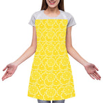 Lemon Slices Pattern Print Adjustable Apron