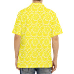 Lemon Slices Pattern Print Aloha Shirt