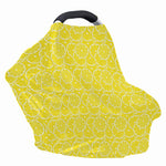 Lemon Slices Pattern Print Baby Seat Cover