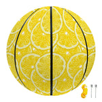 Lemon Slices Pattern Print Basketball