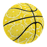 Lemon Slices Pattern Print Basketball