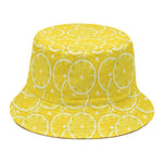 Lemon Slices Pattern Print Bucket Hat