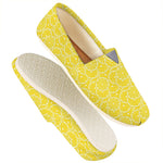 Lemon Slices Pattern Print Casual Shoes