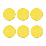 Lemon Slices Pattern Print Coaster Set