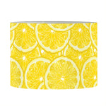 Lemon Slices Pattern Print Drum Lamp Shade