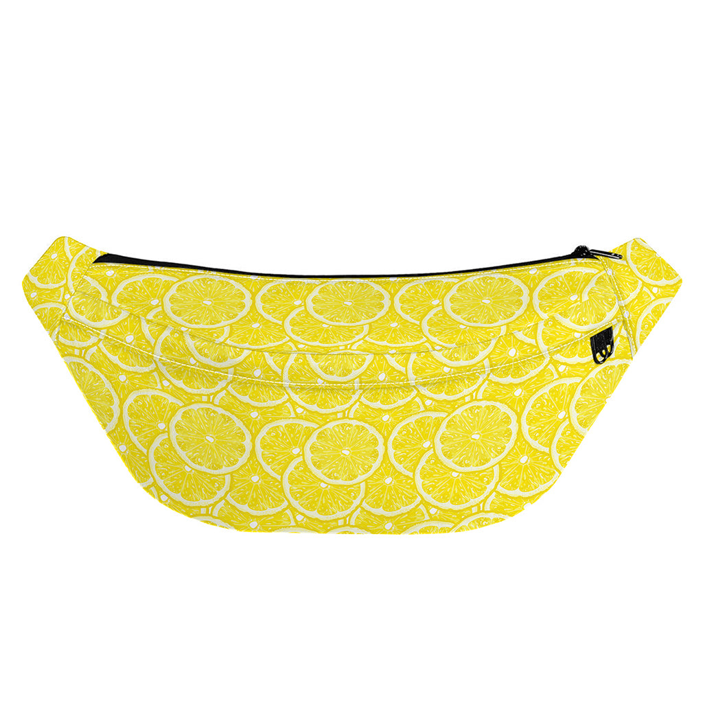 Lemon Slices Pattern Print Fanny Pack