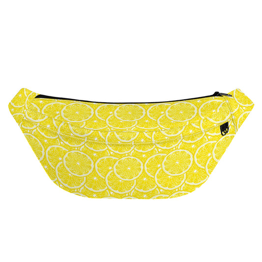 Lemon Slices Pattern Print Fanny Pack