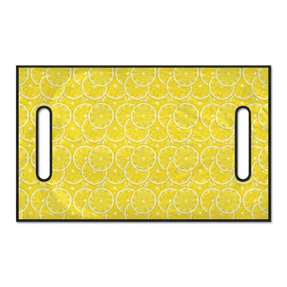 Lemon Slices Pattern Print Golf Cart Seat Cover