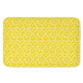 Lemon Slices Pattern Print Indoor Door Mat