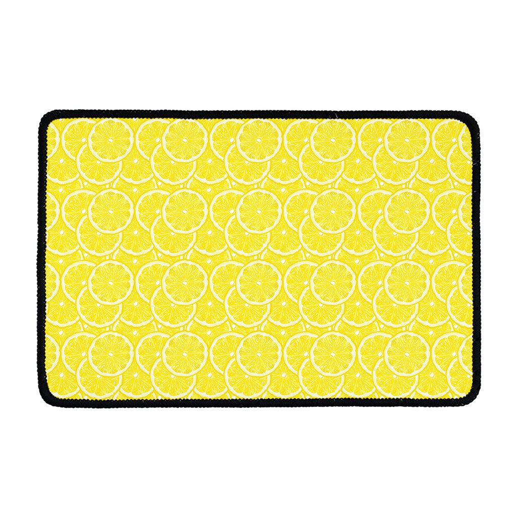 Lemon Slices Pattern Print Kitchen Mat