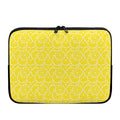 Lemon Slices Pattern Print Laptop Sleeve