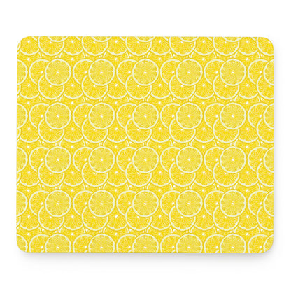 Lemon Slices Pattern Print Mouse Pad