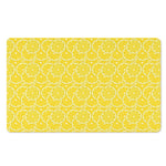 Lemon Slices Pattern Print Polyester Doormat