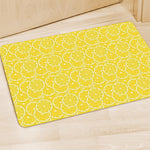 Lemon Slices Pattern Print Polyester Doormat