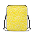 Lemon Slices Pattern Print Rectangular Crossbody Bag
