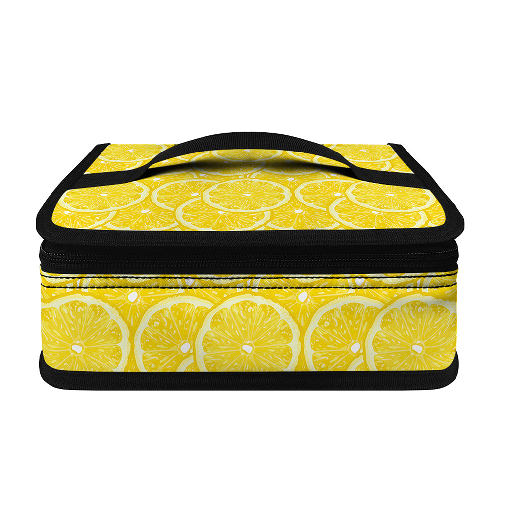 Lemon Slices Pattern Print Small Lunch Bag