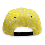 Lemon Slices Pattern Print Snapback Cap