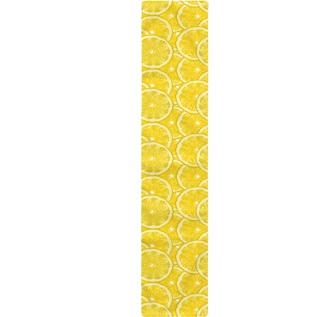 Lemon Slices Pattern Print Table Runner