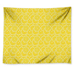 Lemon Slices Pattern Print Tapestry