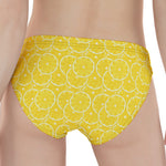 Lemon Slices Pattern Print Women's Panties