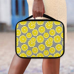 Lemon Striped Pattern Print Classic Bible Case
