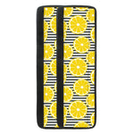 Lemon Striped Pattern Print Refrigerator Handle Covers