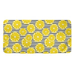 Lemon Striped Pattern Print Towel