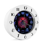 Leo And Astrological Signs Print Alarm Clock