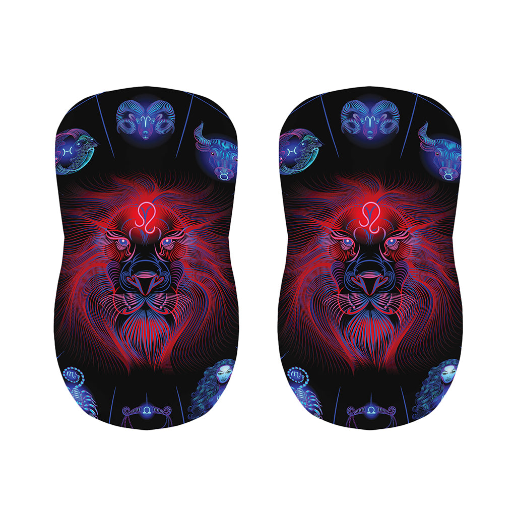 Leo And Astrological Signs Print Bar Stool Covers