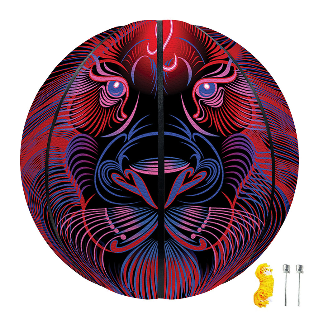 Leo And Astrological Signs Print Basketball