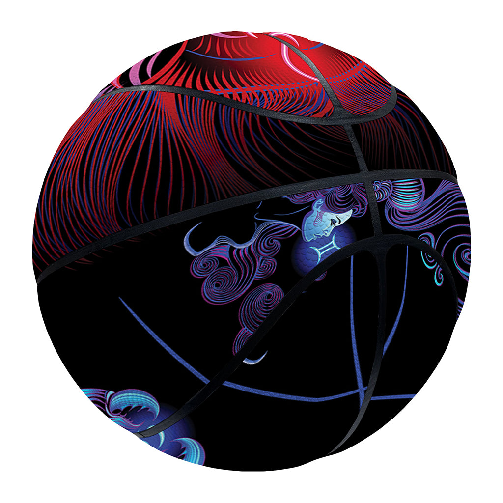 Leo And Astrological Signs Print Basketball