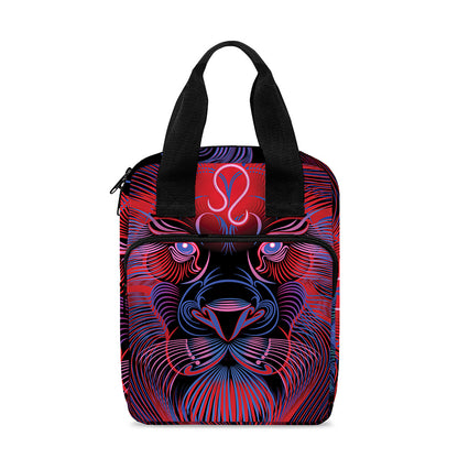 Leo And Astrological Signs Print Bible Tote Bag