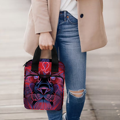 Leo And Astrological Signs Print Bible Tote Bag