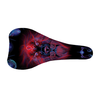 Leo And Astrological Signs Print Bicycle Seat Cover