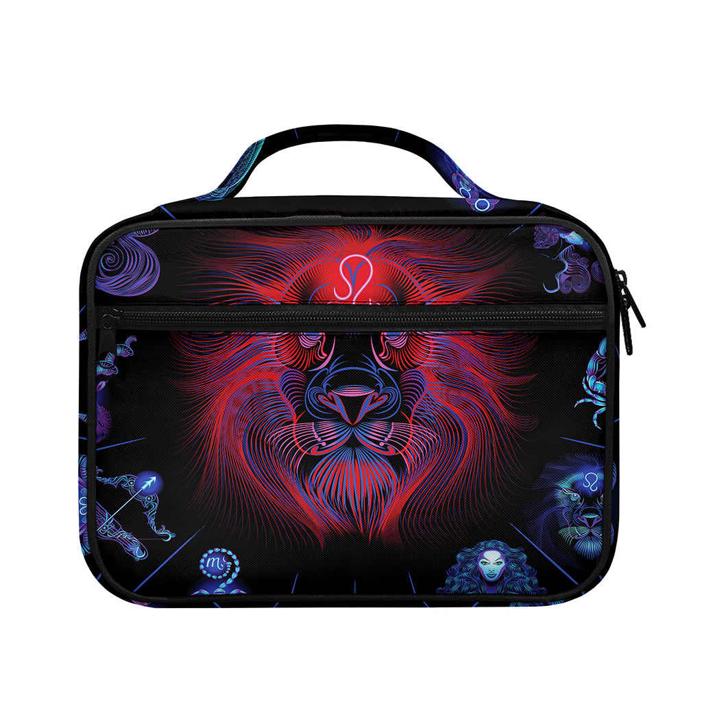 Leo And Astrological Signs Print Briefcase Bible Bag